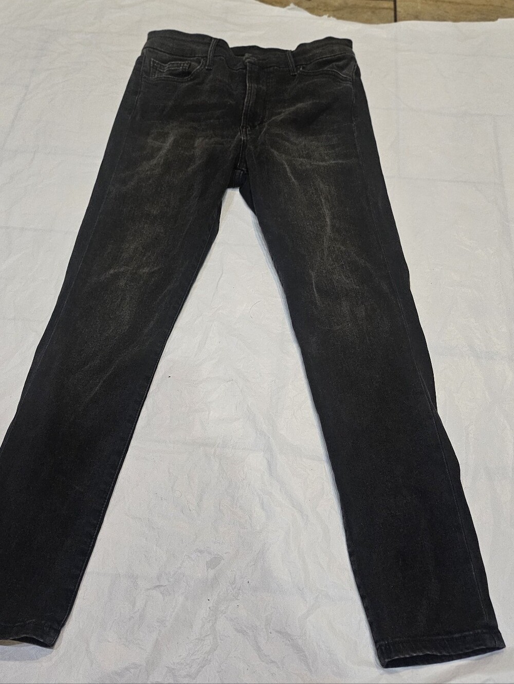 Joe's Jeans The Charlie High Rise Skinny Ankle Black W29